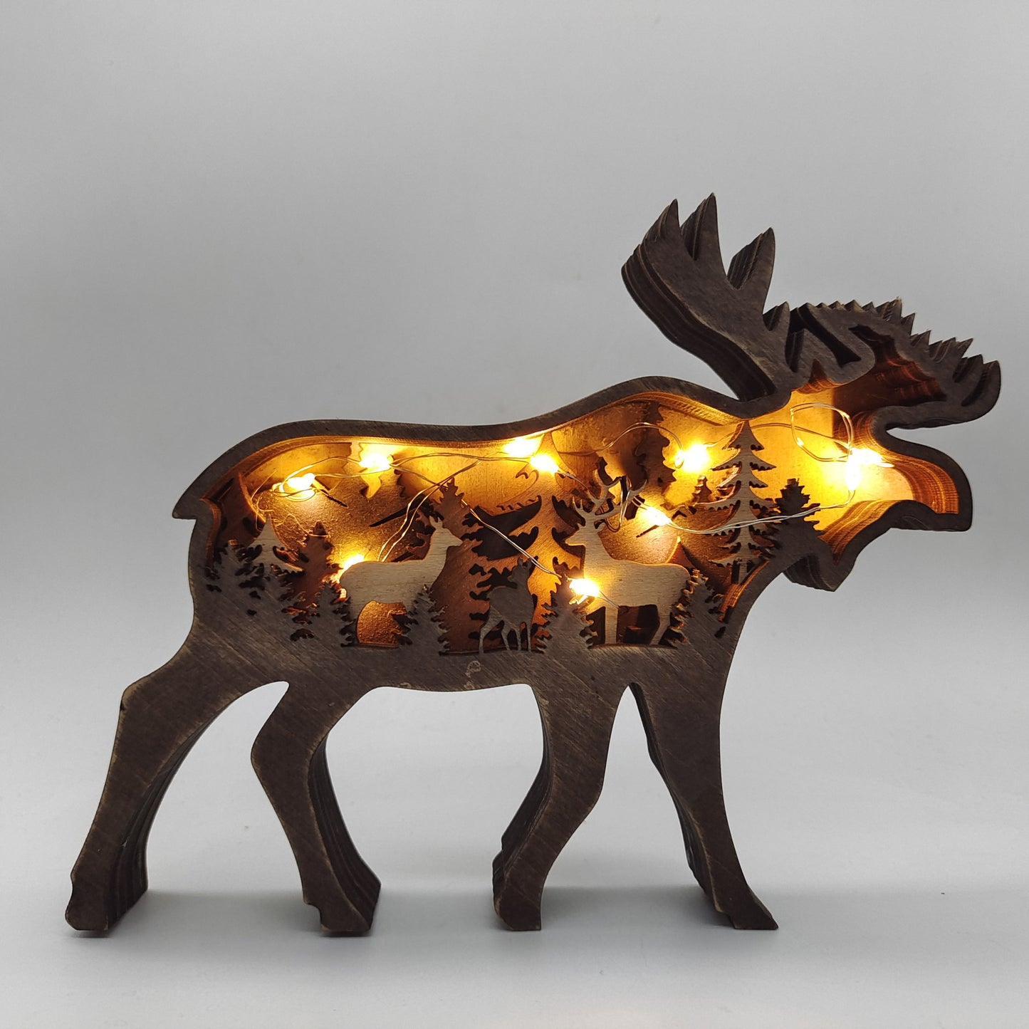 Christmas Decoration Wooden Animal