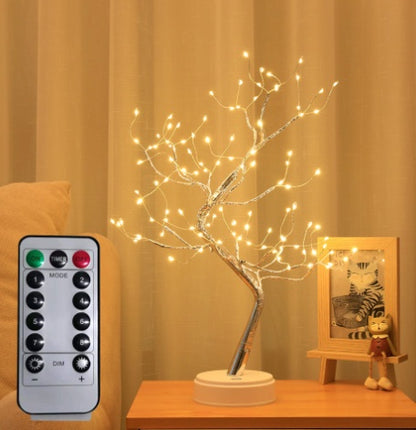 New Colored Light, Starry Sky LED, Copper Wire, Rice Tree Lamp