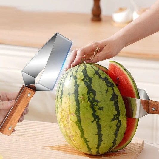 New Watermelon Cutting Artifact 430 Stainless Steel