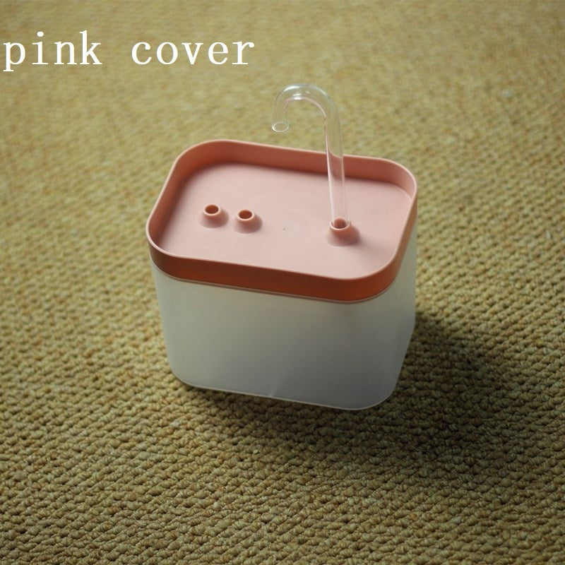 Automatic Cat Water Fountain Auto Filter USB Electric