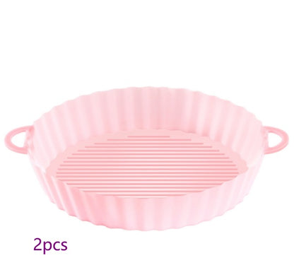 Air Fryer Tray Silicone Kitchen