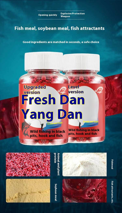 Lazy Particle Crucian Carp Grass Green Freshwater Fish Wild Fishing Bait