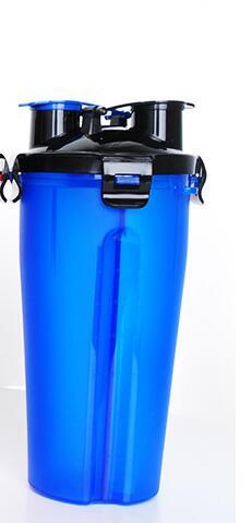 2 In 1Pet Water Bottle Silicone Bowl
