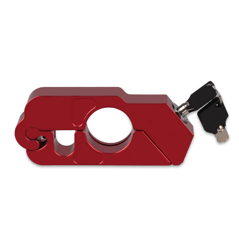 Motorcycle lock horn lock