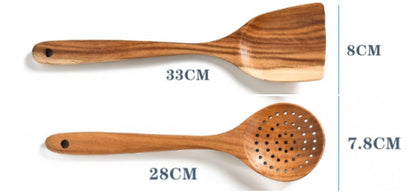 Teak Natural Wood  Spoon