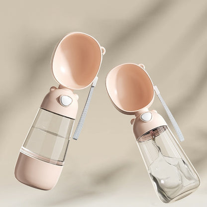Portable  Water Bottle Food And Water Container