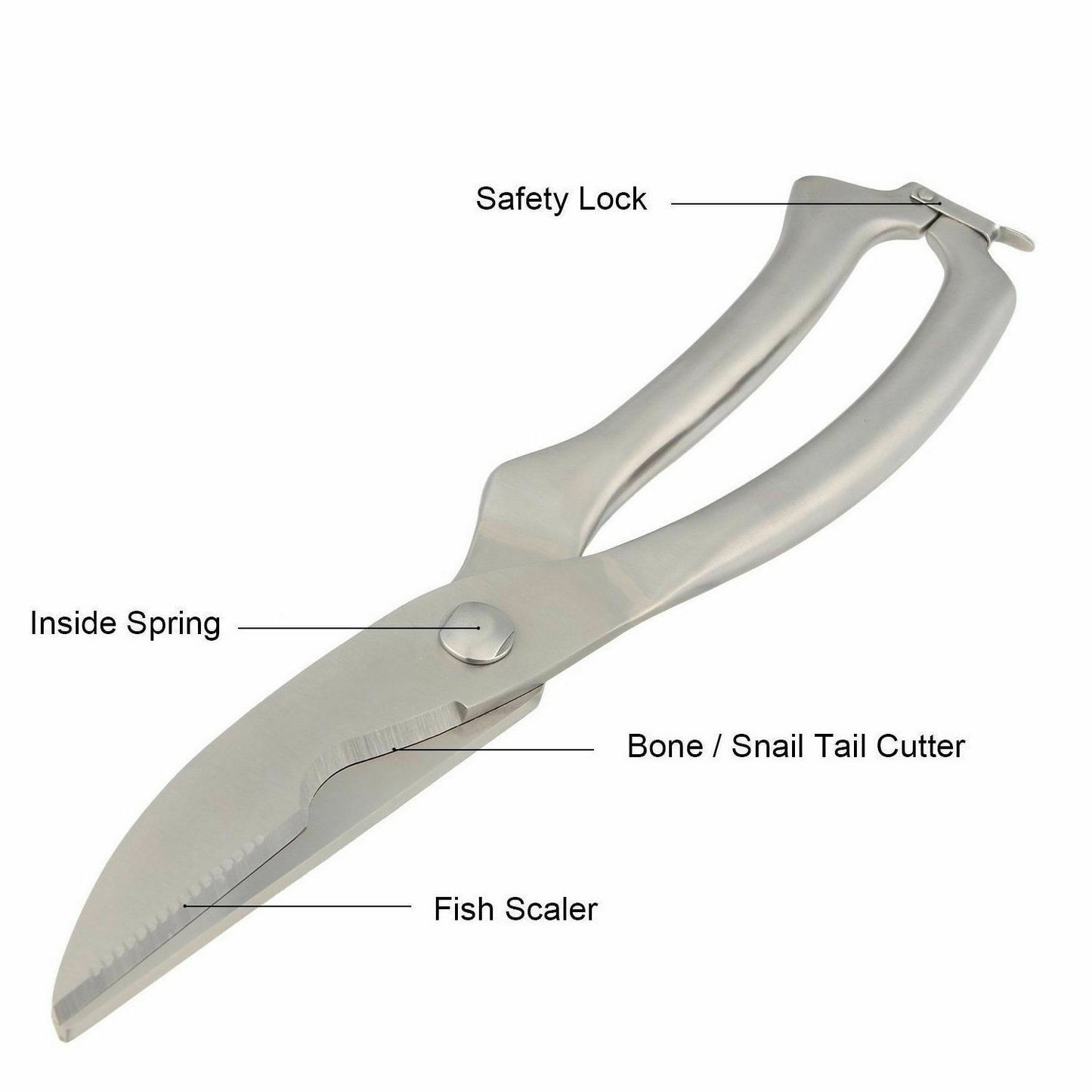 Knives Kitchen Shears Stainless Steel