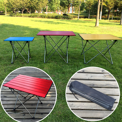 Outdoor mountaineering, super alloy folding table