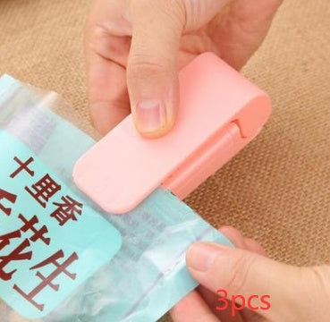 Household food clip portable mini snack plastic bag sealer