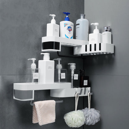 Bathroom corner shelf