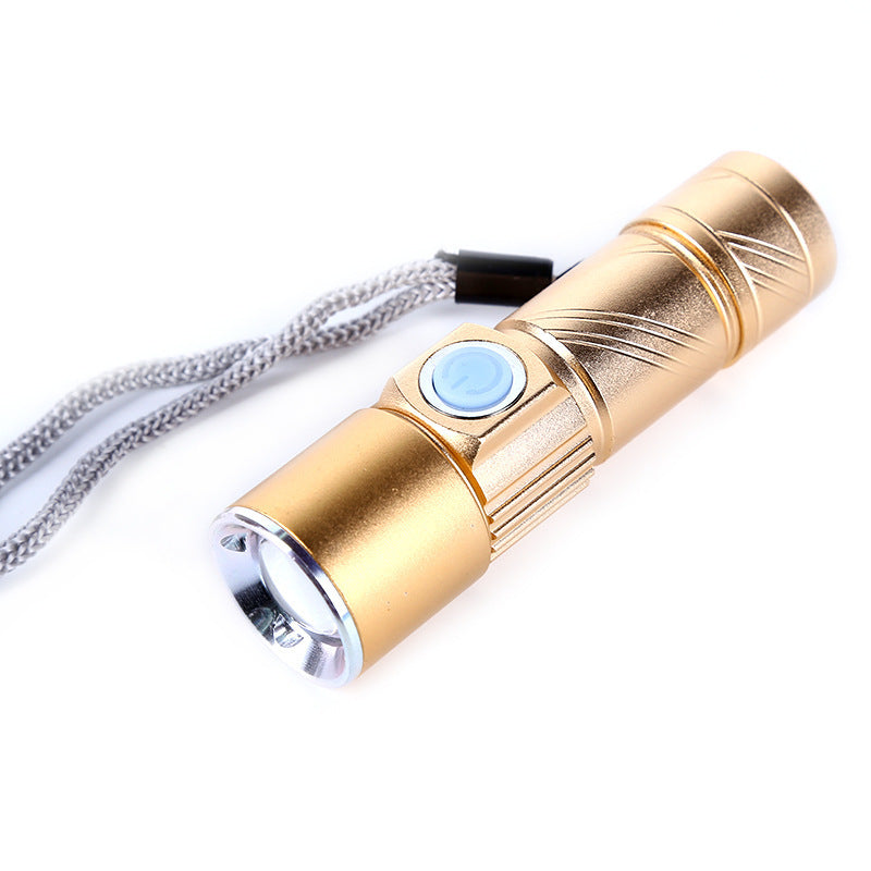LED attack head, deep light cup, strong flashlight.
