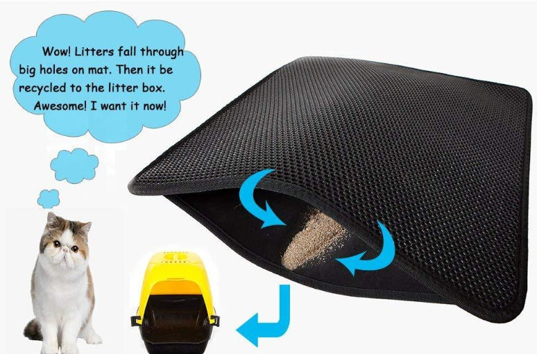 Waterproof Pet Cat Litter Mat