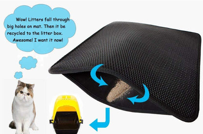 Waterproof Pet Cat Litter Mat