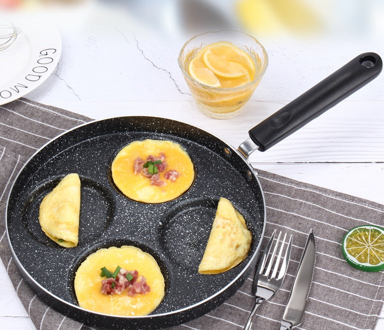 Egg Frying Pan Nonstick Pancake Pans 4-Cups Cookware Pancake Pan Egg Pan Suitable For Gas Stove