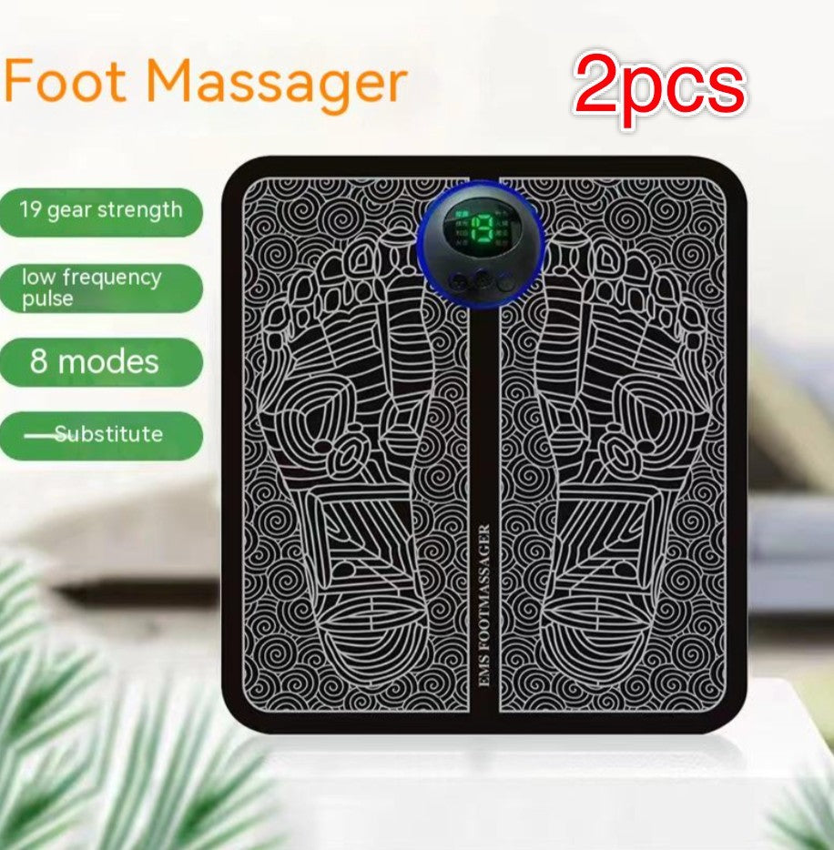 Foot Massager Pad Portable Electric Muscle Stimulation