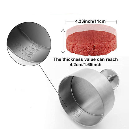 Stainless Steel Patties for meat