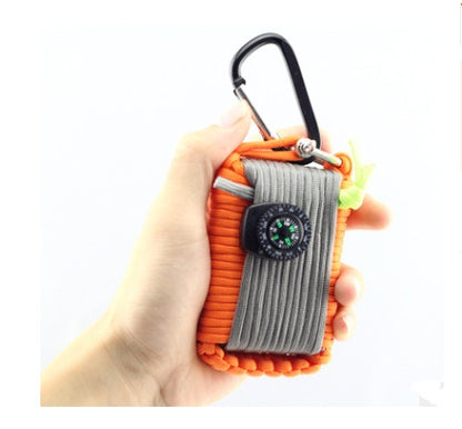 Camping bag climbing umbrella rope equipment kit