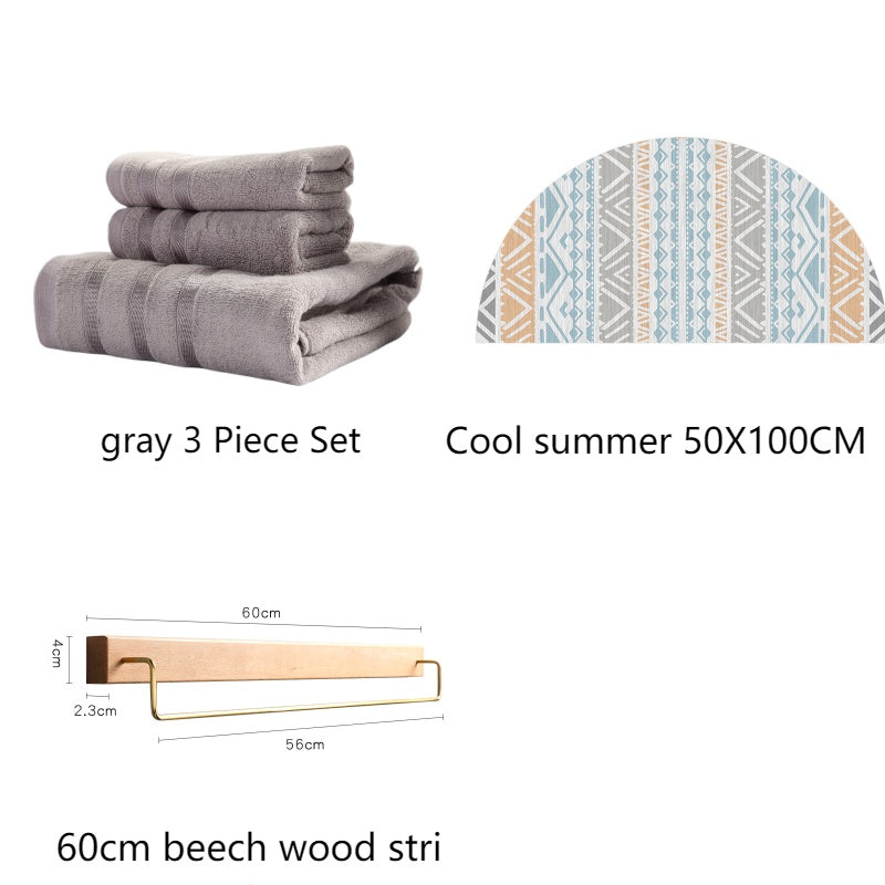 Bamboo Towel Set .