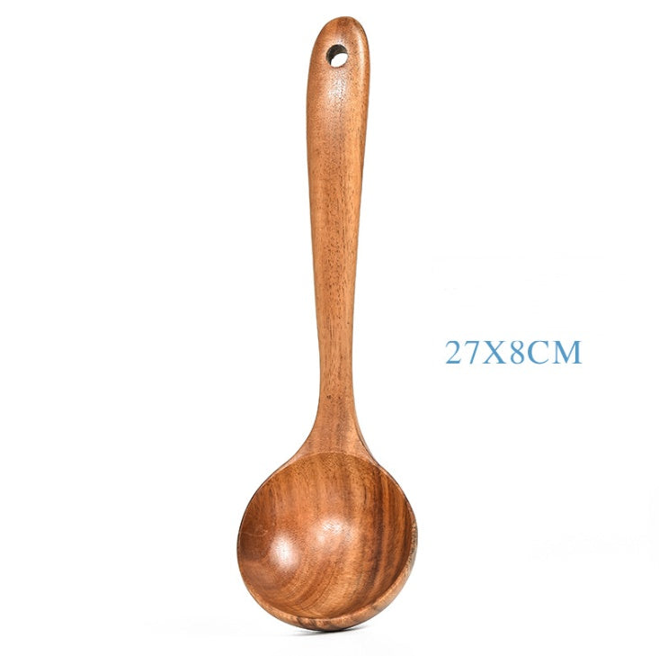 Teak Natural Wood  Spoon