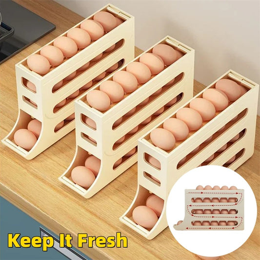 Refrigerator 4-Layer Automatic Egg Roller