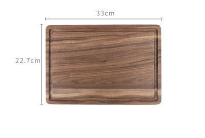 Black  Wood Cutting Board