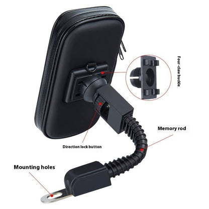 Motorcycle Waterproof Mobile Phone Bag Universal Mobile Phone Holder