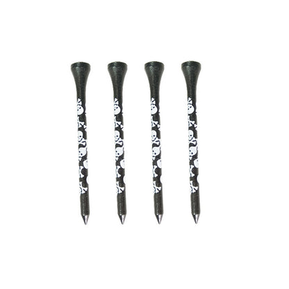 Golf Spike Black Skull Print Dowel Pin