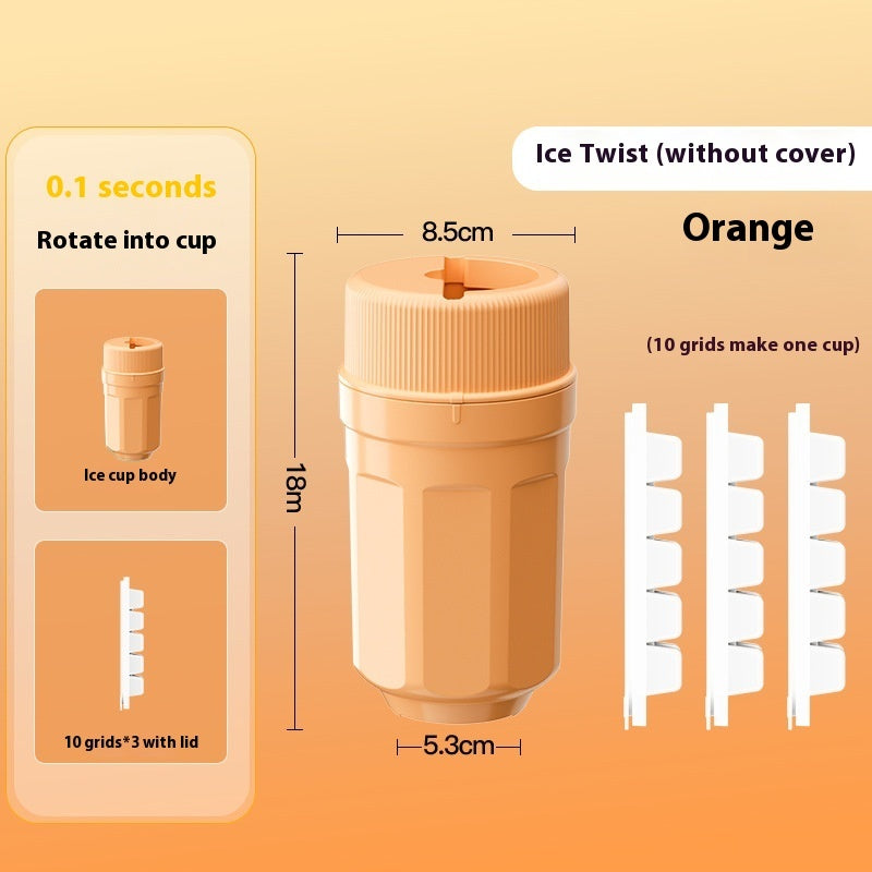 Twisting Ice Cup Rotating Release