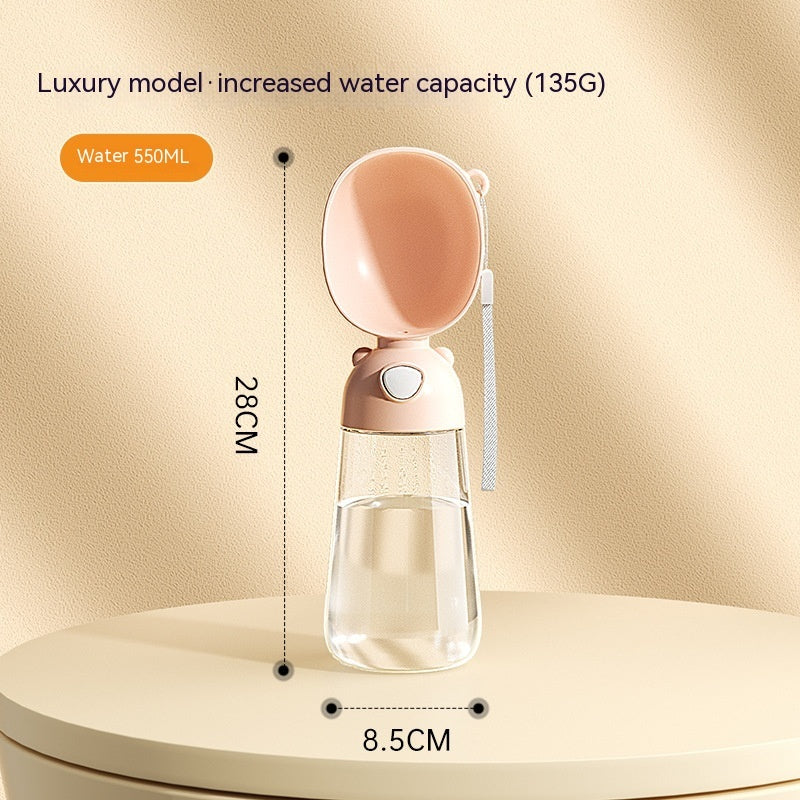 Portable  Water Bottle Food And Water Container