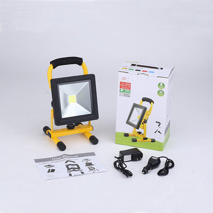 Ultrathin rechargeable led flood light 10W waterproof