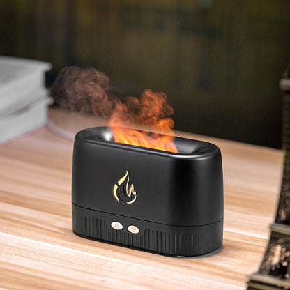 Simulated Flame Aromatherapy Machine Humidifier