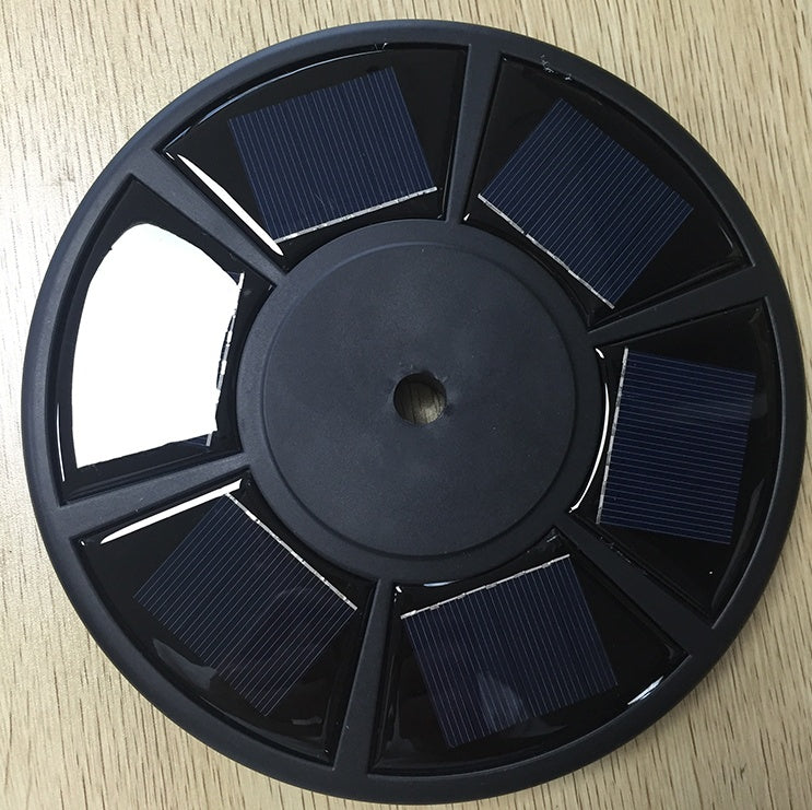 With hook outdoor solar flagpole lamp flag light
