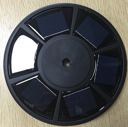 With hook outdoor solar flagpole lamp flag light