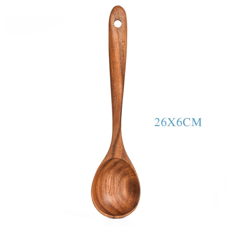 Teak Natural Wood  Spoon