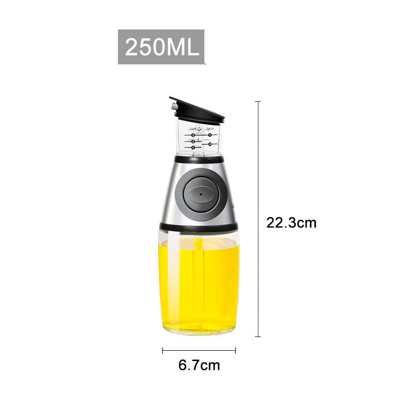 500ml Measurable Glass Bottle Oil Bottle Soy Bottle Kitchenware