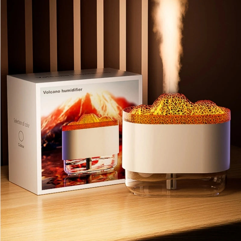 USB Volcano Air Humidifier 300ML Ultrasonic