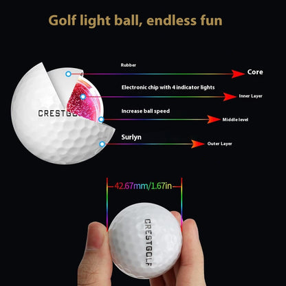LED Glowing Golf Ball