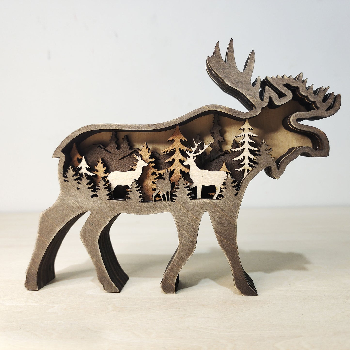 Christmas Decoration Wooden Animal