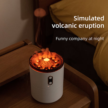 Volcanic Flame Aroma Essential Oil Diffuser USB Portable