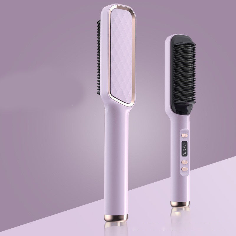 Profissional Hair Straightener Brush Electric