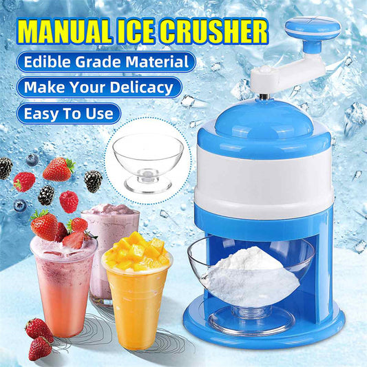 Portable Manual Ice Crushers Hand Crank