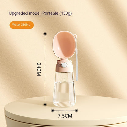 Portable  Water Bottle Food And Water Container