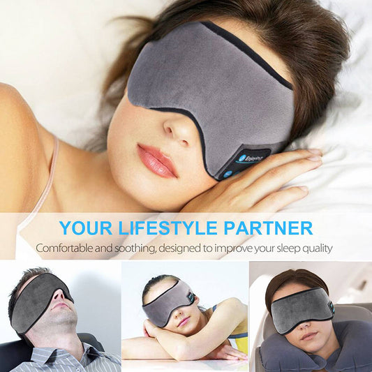 Wireless Bluetooth 5.0 Earphones Sleeping Eye Mask