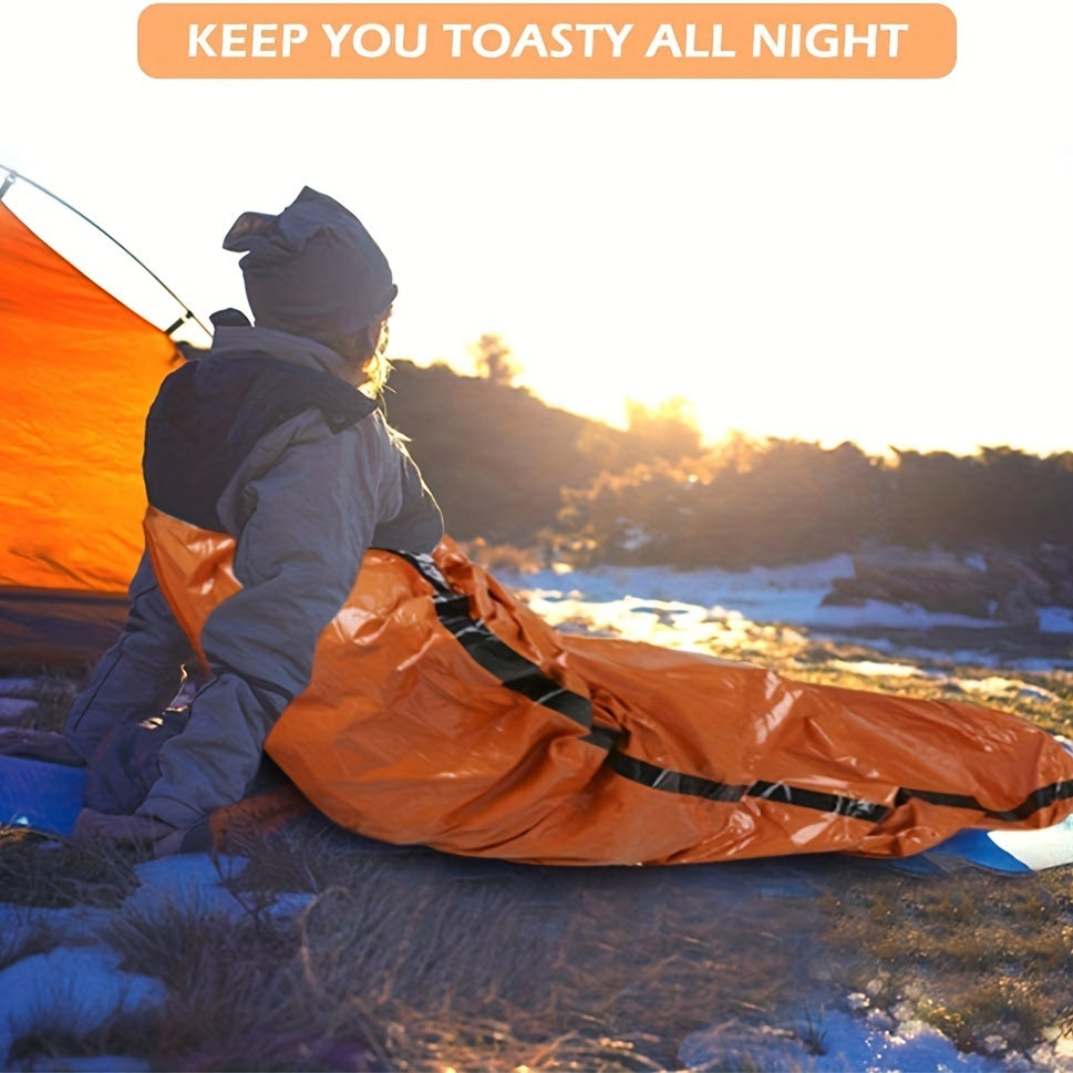 Portable Lightweight Emergency Sleeping Bag, Blanket, Tent