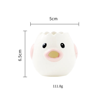 Cute Chicken Ceramic Egg White Separator