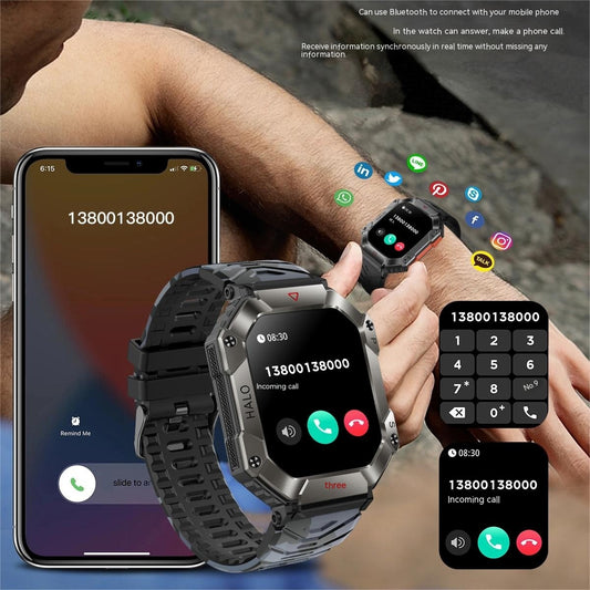 Outdoor Smart Watch Bluetooth Calling