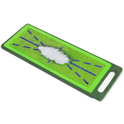 Golf Practice Mat With Swing Track