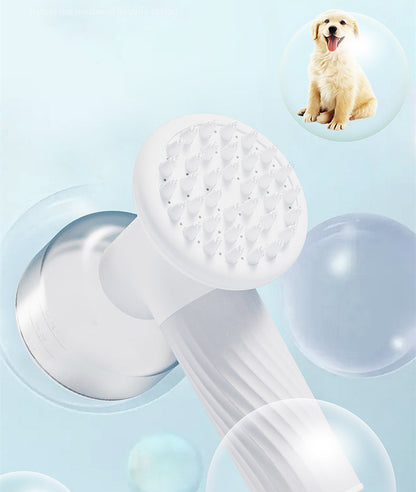 Automatic Foaming Dog Cat Bath Brush Dog Shampoo