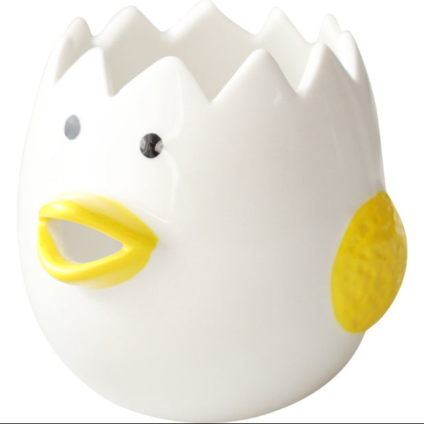 Cute Chicken Ceramic Egg White Separator