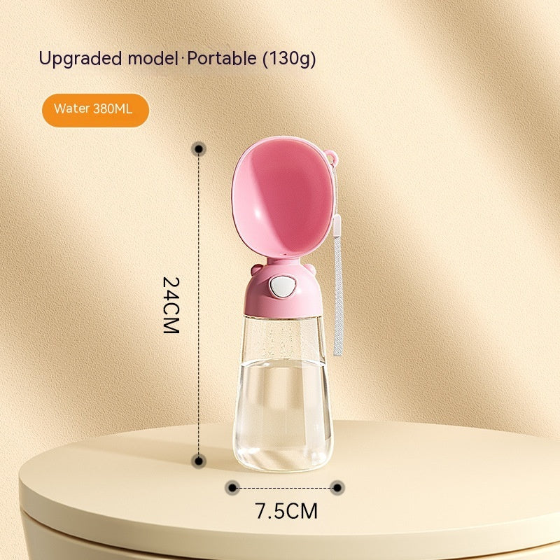 Portable  Water Bottle Food And Water Container